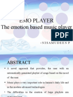 Fdocuments - in Emotion Based Music Player