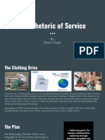 the rhetoric of service