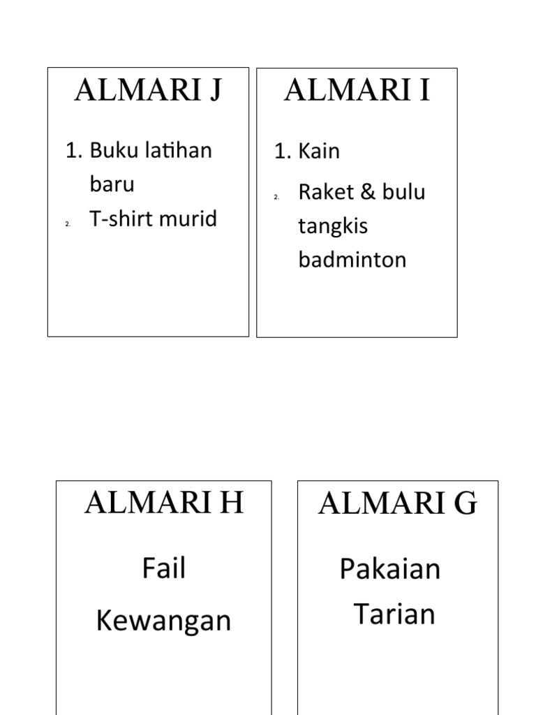 Daftar Isi Almari Sekolah Lengkap | PDF | Perjalanan | Kajian Bahasa Asing