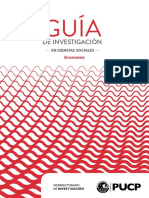 Guia de Investigacion de Economia PUCP