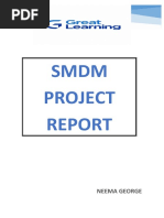 SMDM Project Report