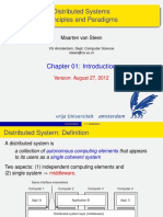 Distributed Systems Principles and Paradigms: Chapter 01: Introduction