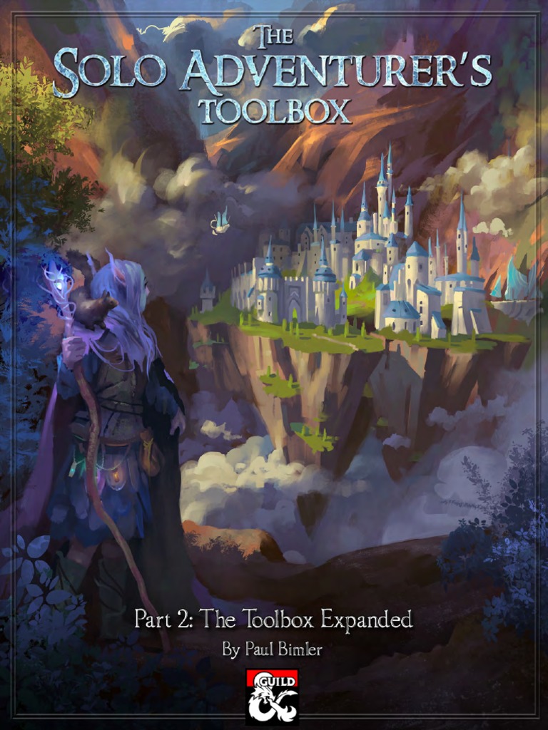 5E Solo Gamebooks The Solo Adventurer's Toolbox Part Two The