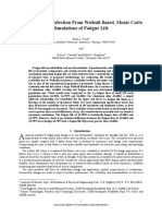 Test Population Selection From Weibull-Based, Monte Carlo Simulations of Fatigue Life