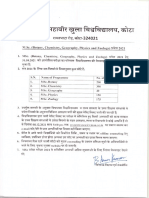 MSC Admission Counselling 2021 Notice