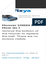 HTTP: - WWW - Fixya.com - Support - T10330377-Hoover - U3524 - Belt