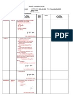 Nurses Progress Notes