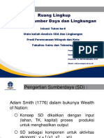 Inisiasi - 1 - Analisis SDA Dan Lingkungan