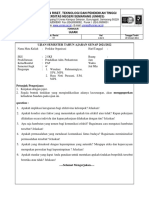 SOAL UJIAN SEMES Perilaku Organisasi