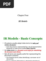 Chapter 4 IR Models