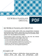 Technopreneurship Pertemuan 9 - Kewirausahaan Digital