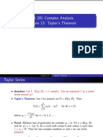 Taylor Theorem