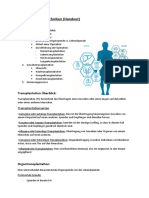 Transplantationstechniken Handout