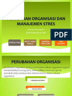 Perubahan Organisasi Dan Manajemen Stres