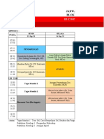 Jadwal Blok PBM1 2021-2022