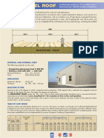 Rocksteel Roof: External and Internal Sheet