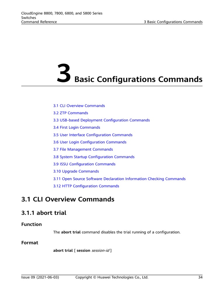 01-03 Basic Configurations Commands | PDF | Command Line Interface ...