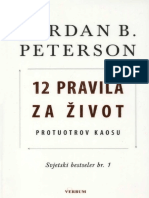 12 Pravila Za Život Protuotrov Kaosu by Jordan B. Peterson