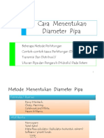 Diameter Pipa Optimal