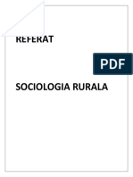 Sociologia Rurala