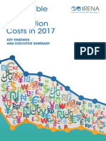 Renewable Power Generation Costs in 2017: Key Findings and Executive Summary