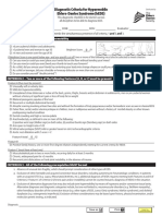 hEDS DX Criteria Checklist 1 Fillable Form