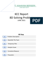 KCC Report 8D Solving Problem: JUNE 2021