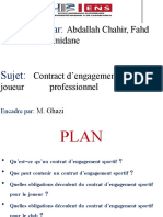 Contract D'engagement