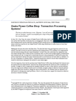 Osaka Flower Coffee Shop: Transaction Processing Systems: Narumon Sriratanaviriyakul, Mathews Nkhoma, Hiep Pham