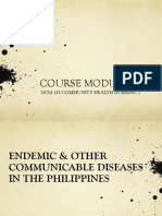 CD (Part II) Endemic Diseases Other Cds