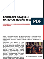 Formarea Statului Naţional Român 1859-1878