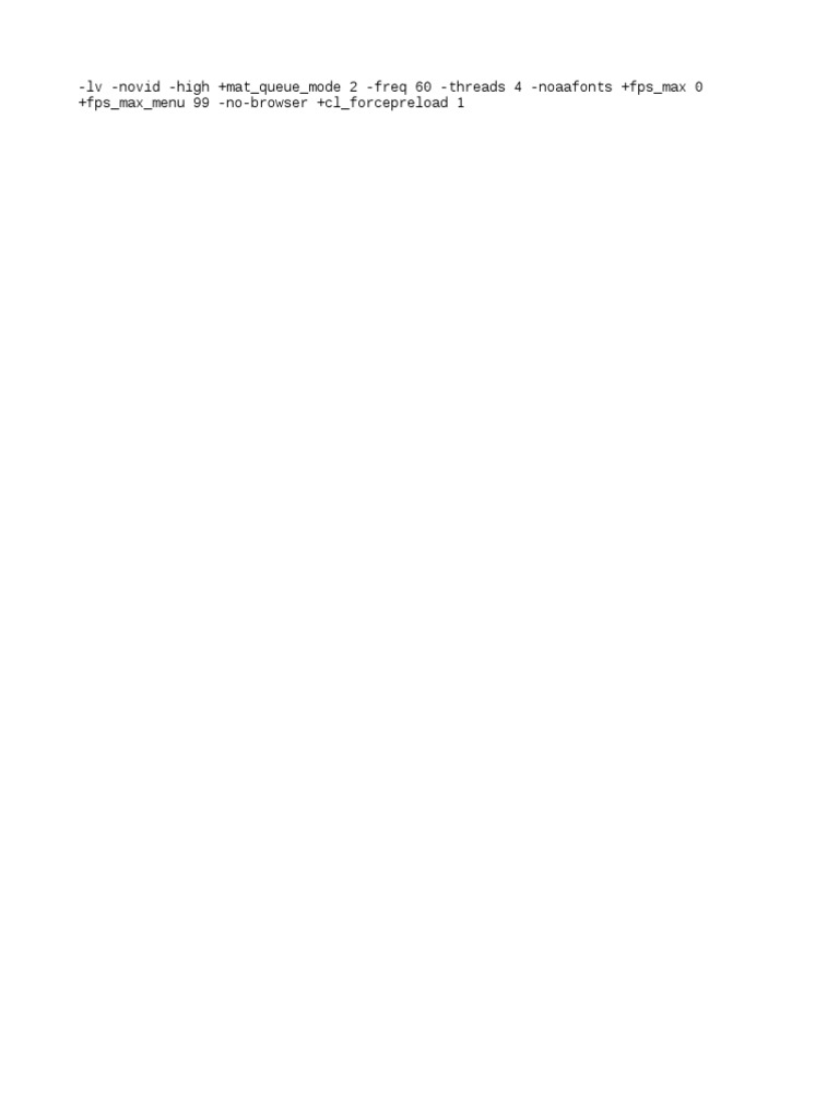 LV Novid High +mat Queue Mode 2 Freq 60 Threads 4