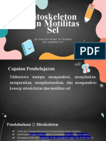 Sitoskeleton Dan Motilitas Sel: Apt. Nurul Irna Windari, M.Clin - Pharm Itera, September 2021