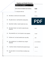 Negation and Parallel