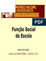 ARÊAS, Celina Alves. a Função Social Da Escola