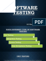 Software Testing: H.P.Shehan Isharaka