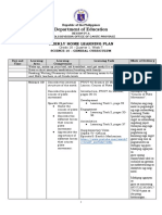 Department of Education: Weekly Home Learning Plan