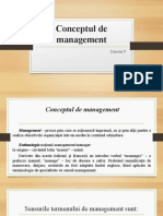 Tema 1 Conceptul de management