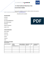 Ll.m. Application Form Rev