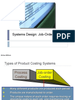 Job-Order Costing Systems Design