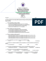 Fil9 Q2 Unang-Lagumang-Pagsusulit