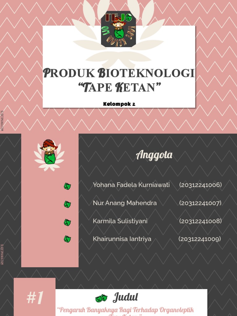 Pengaruh Ragi pada Tape Ketan | PDF