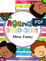Agenda Niños 20-21 - Materiales Educativos Fanny