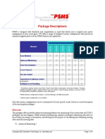 Attachment A - Package List and Description