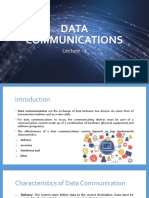 Data Communications: Lecture - 1