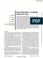 723 - 1 Active Stablisation of Centrifugal Compressor Surge