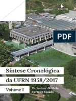 Sintese Cronologica Da UFRN - Vol1