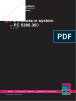 PC Enclosure System - PC 5366.350: Date: Jul 21, 2021
