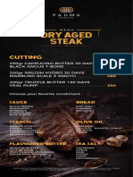 Dry Aged Steak: Cutting