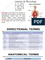 Human Anatomy & Physiology: A&P Study Guide